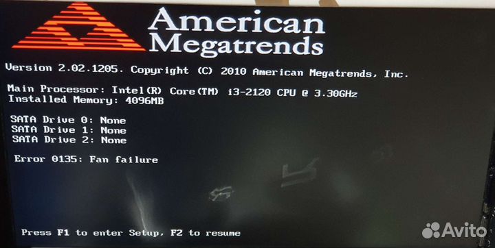 Материнская плата с процессором i3 2120 + 4 гб