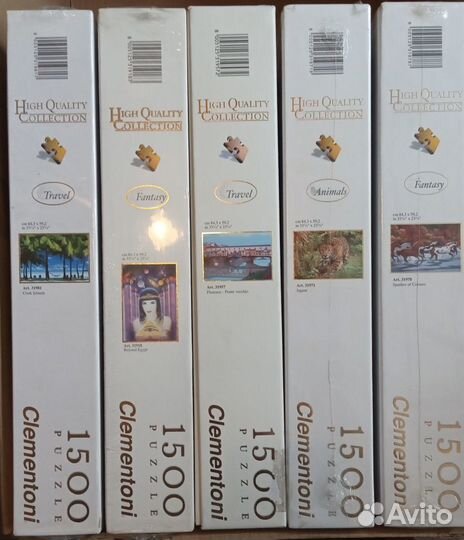 Пазлы новые Европа разные