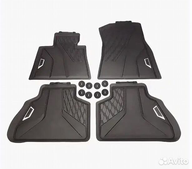 Копмлект ковриков салона bmw g07 (x7)