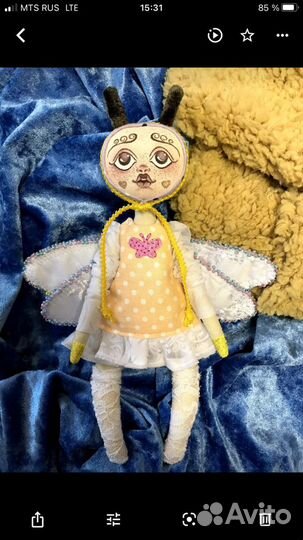 Куклята зверята ручной работы
