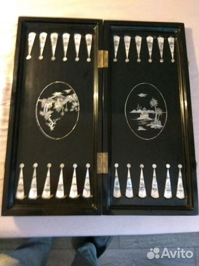 Нарды, шашки, шахматы, перламутр, Вьетнам