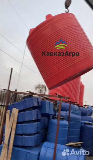 Бак для воды, кас 5000 литров от производителя