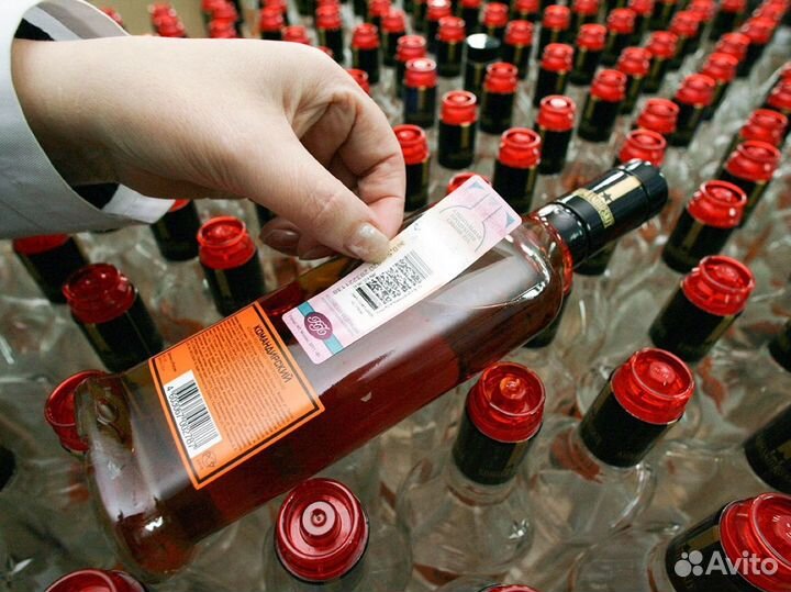 Стикеровщик бутылок вахта сидя/проезд