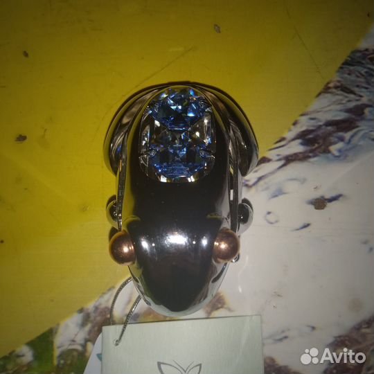 Crystocraft Лягушка с кристаллами Swarovski U0250