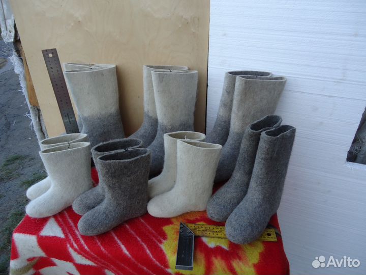 Валенки самокатки русские