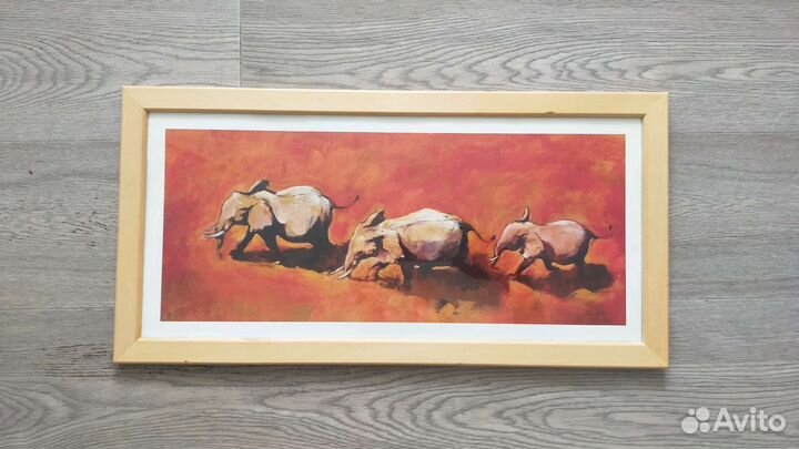 Постер IKEA в раме