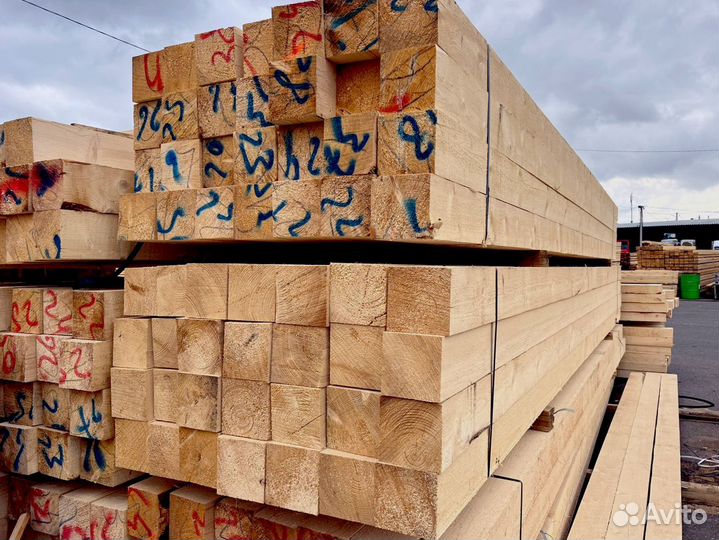 Доска обрезная 50х150х6000мм 1 сорт ГОСТ