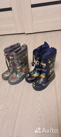 Сапожки детские, резиновые