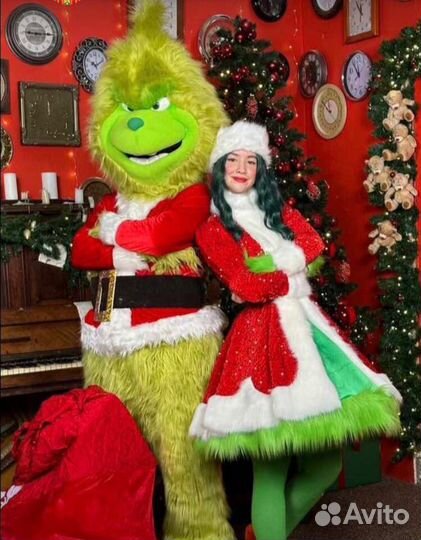 Аниматор Дед Мороз и Снегурочка