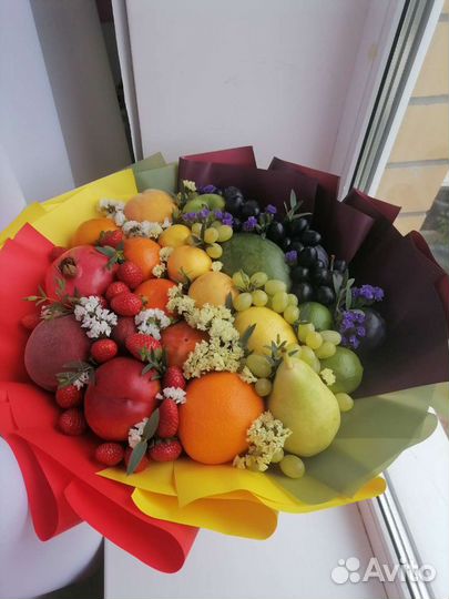 Фруктовые, ягодные съедобные букеты Тверь
