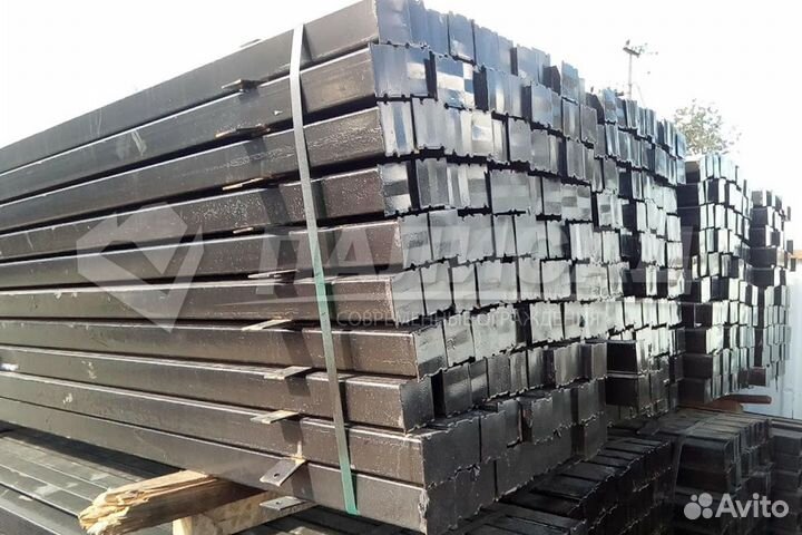 Столб профильный 80х60 для еврозабора,3D панели