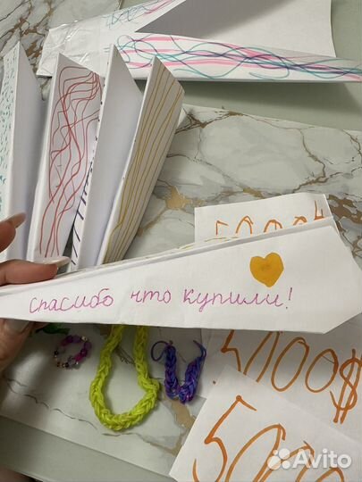 Букет ручной работы на удачу)