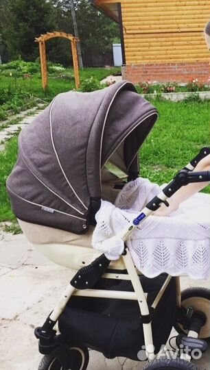 Коляска детская Adamex Champion 2 в 1