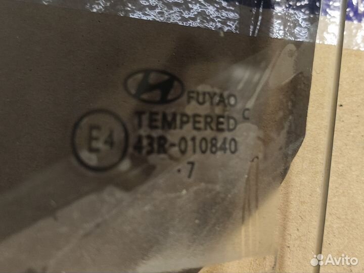 Стекла двери задней левой Hyundai Creta