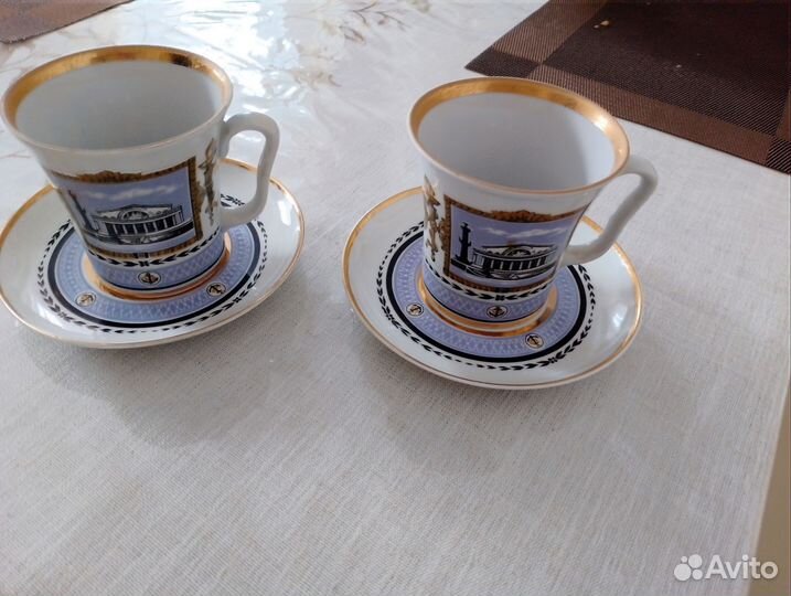 Бокалы фарфоровые СССР