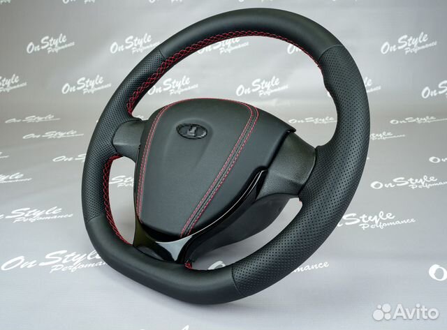 Руль анатомический в эко-коже на Ниву и Классику