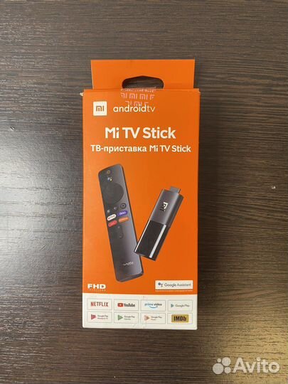 Медиаплеер Xiaomi Mi TV Stick Голосовое Упр Новый