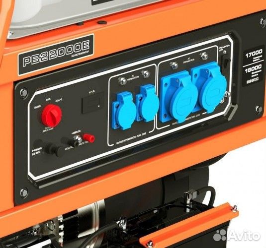 Генератор бензиновый zongshen PB 22000 E 1T90DF220