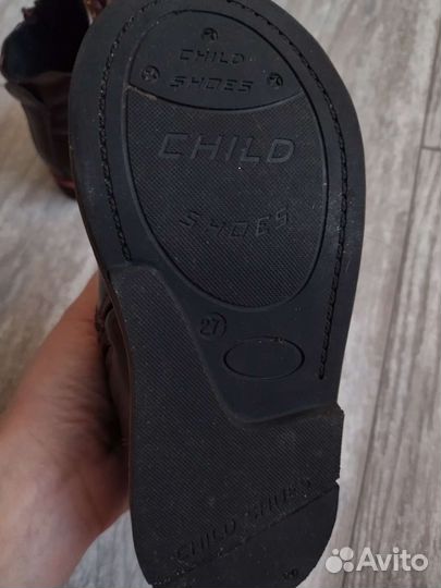 Ботинки демисезонные для девочки Honey Girl