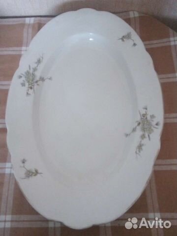 Блюдо фарфоровое тов.Кузнецова
