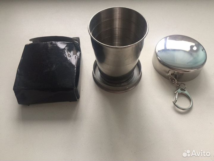 Новая складная рюмка походный стакан