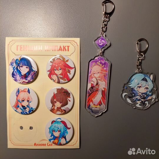 Аниме значки