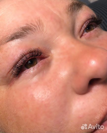 Наращивание ресниц, стрейчинг ресниц