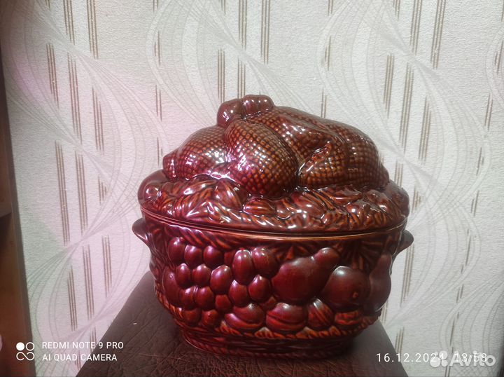 Глиняная форма для духовки