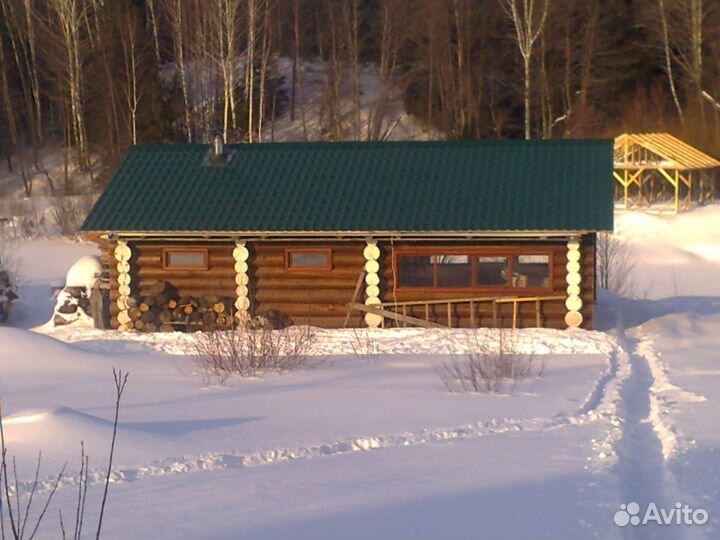 Рублю бани из бруса и бревна любой сложности