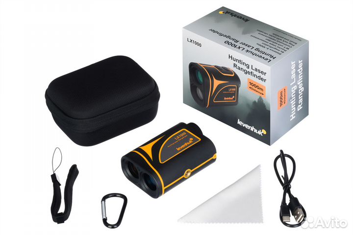 Лазерный дальномер для охоты Levenhuk LX1000