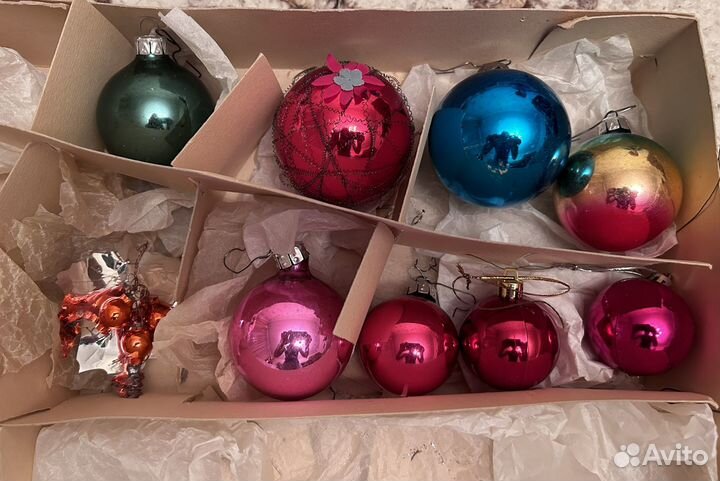 Советские елочные игрушки