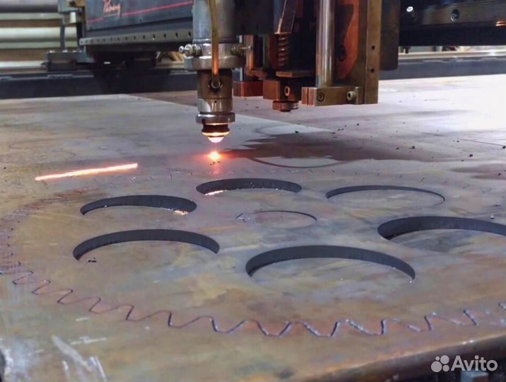 Плазменная резка металла с чпу