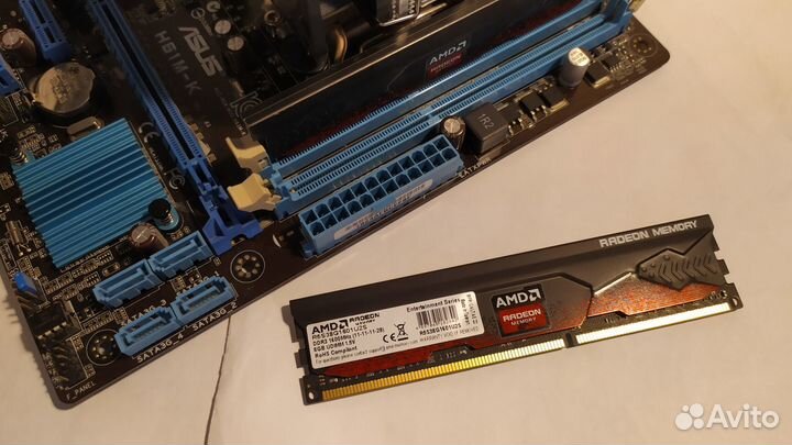 Материнская плата Asus с процессором i5 3470