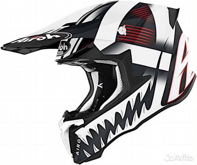 Мотошлем airoh twist 2.0 mask matt