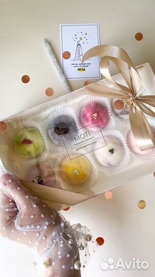 Японский десерт моти