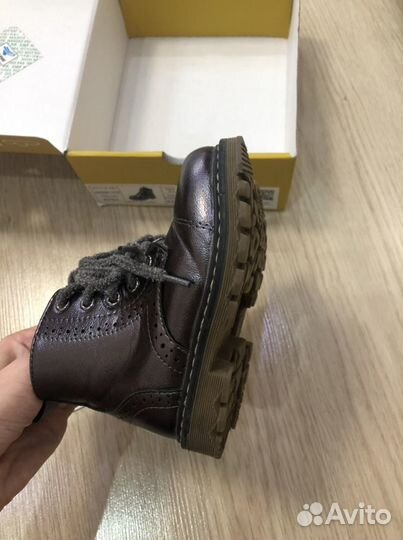 Ботинки детские демисезонные на девочку 23 размер