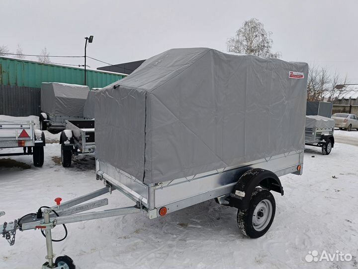 Прицеп 2,5*1,26 тент 1,5 Аэро