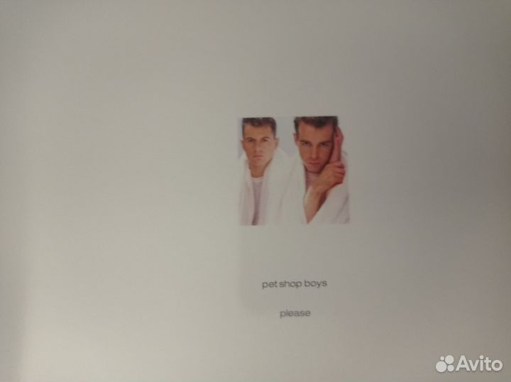 Новая виниловая пластинка Pet shop boys