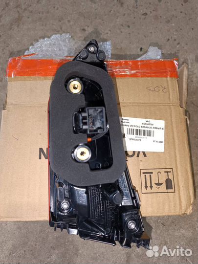 Фонарь задний левый внутренний Volkswagen Polo 6