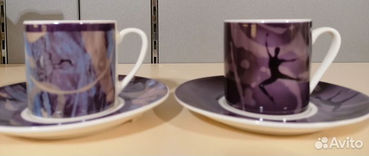 Набор из 2 кофейных пар Coalport Балет