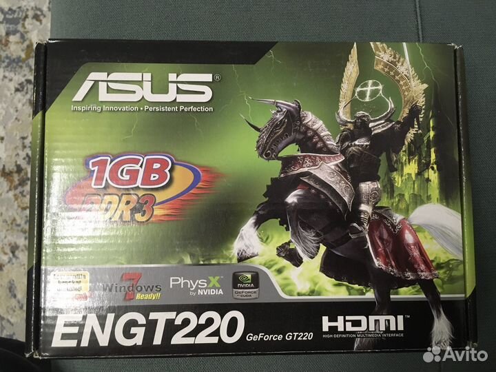 Видеокарта Asus GeForce GT220 (engt220) 1gb DDR3