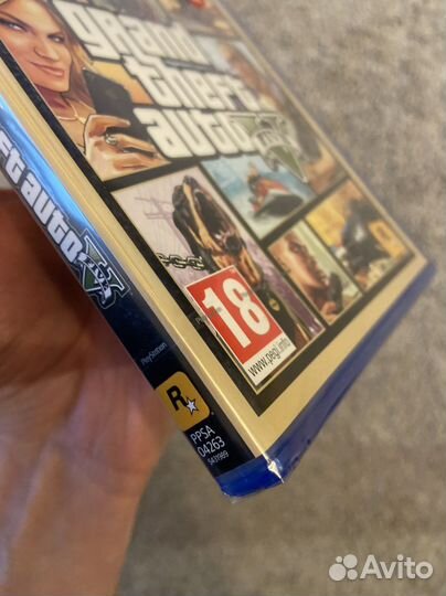 GTA 5 (новый, запечтан, rus) PS5