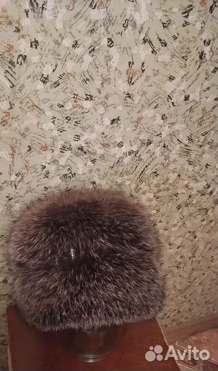 Шапка из чернобурки