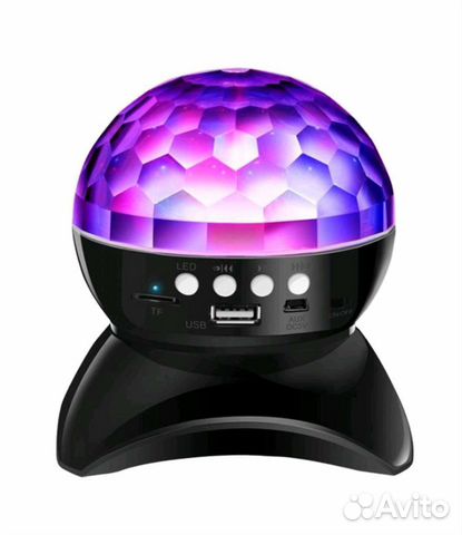 Диско шар с Bluetooth колонкой