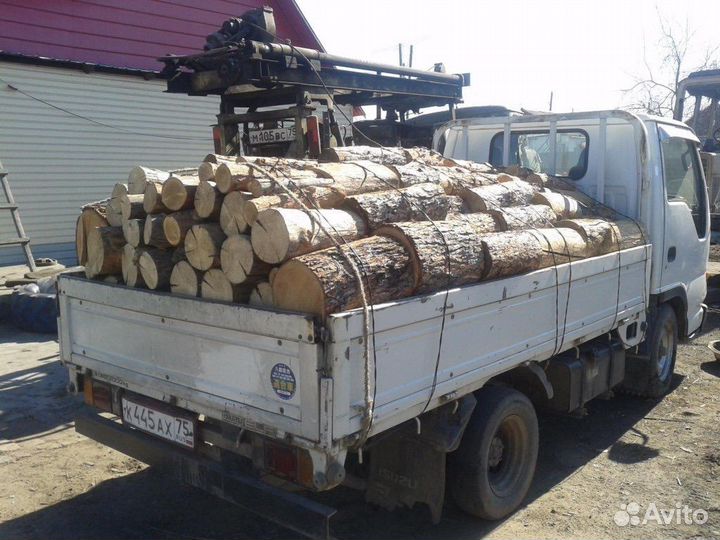 Дрова колотые, чурками