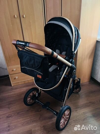 Коляска luxmom 3 в 1 бу