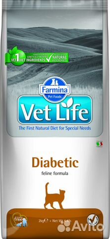 Farmina вет.корма сухой корм для кошек при сахарно