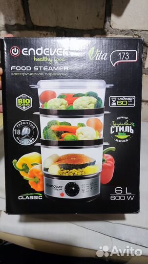 Пароварка Endever Vita-173 6л
