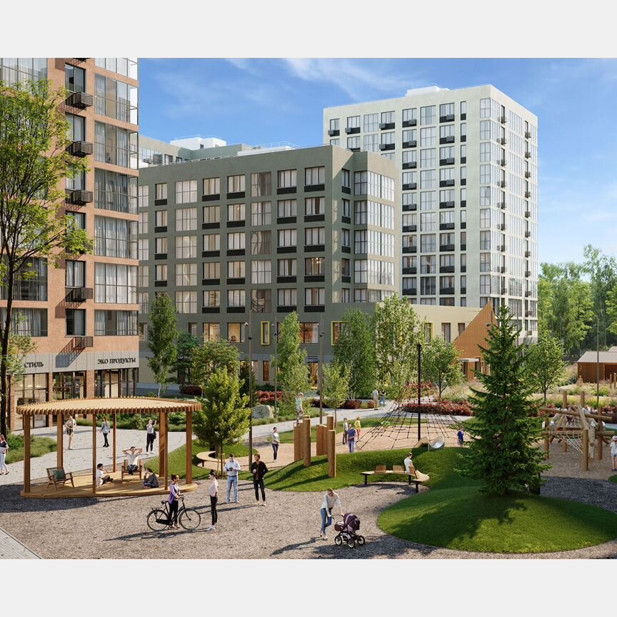 1-к. квартира, 38,9 м², 4/7 эт.