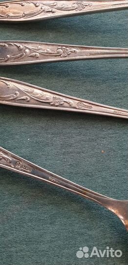 Чайные ложки из мельхиора СССР